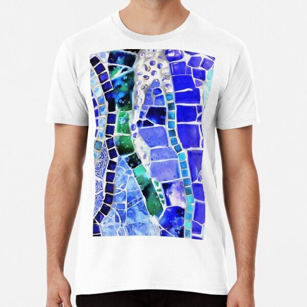 

Gaudi Barcelona Mosaic S to 5XL Made in the AU/USA T-Shirt 4XL