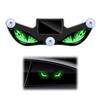 Solar Devil Eyes LED Car Window Light Wireless No Drill Solar Powered Demon Eyes Warning Lights for Cars/ Trucks/SUV/RV/Vans Neon Lights 4