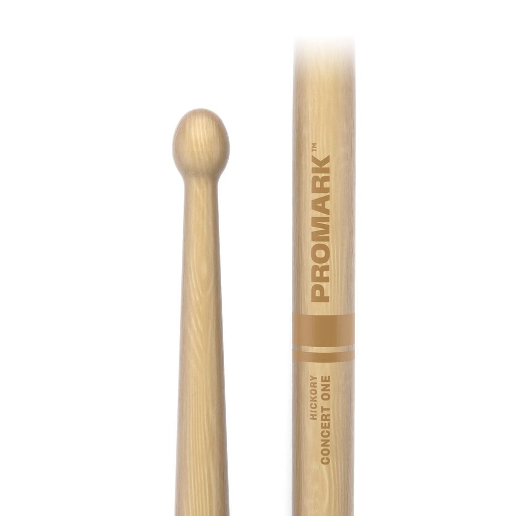 PROMARK Hickory Drumsticks, Large Oval Wood Tip, TXC1W (429 x 16.4mm)