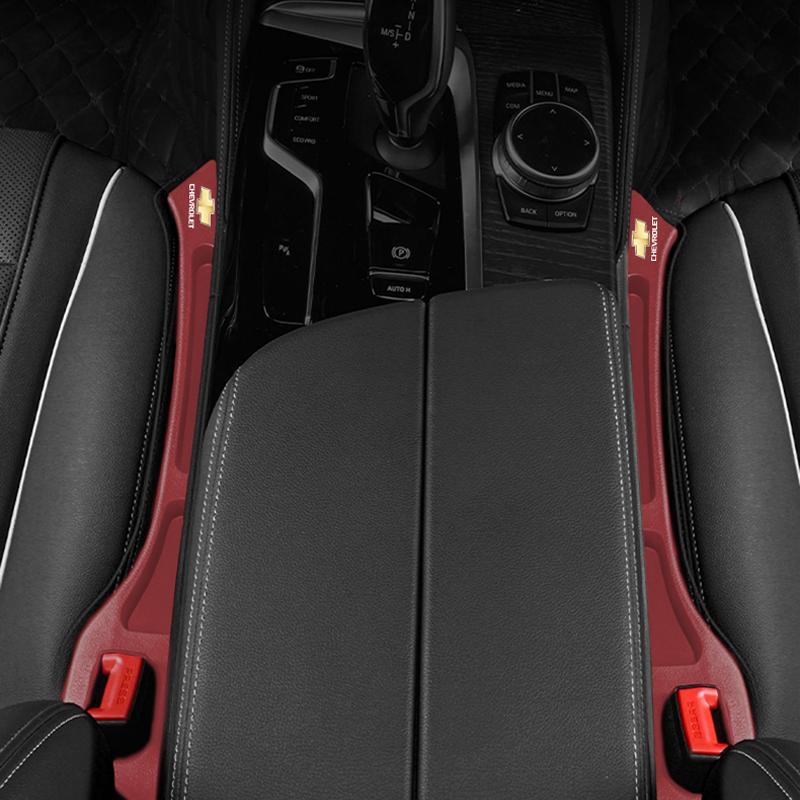 2Pcs Car Seat Gap Filler Side Seam Plug Strip Auto Accessories For Chevrolet Camaro Colorado Cobalt Captiva Spark Cruze Epica