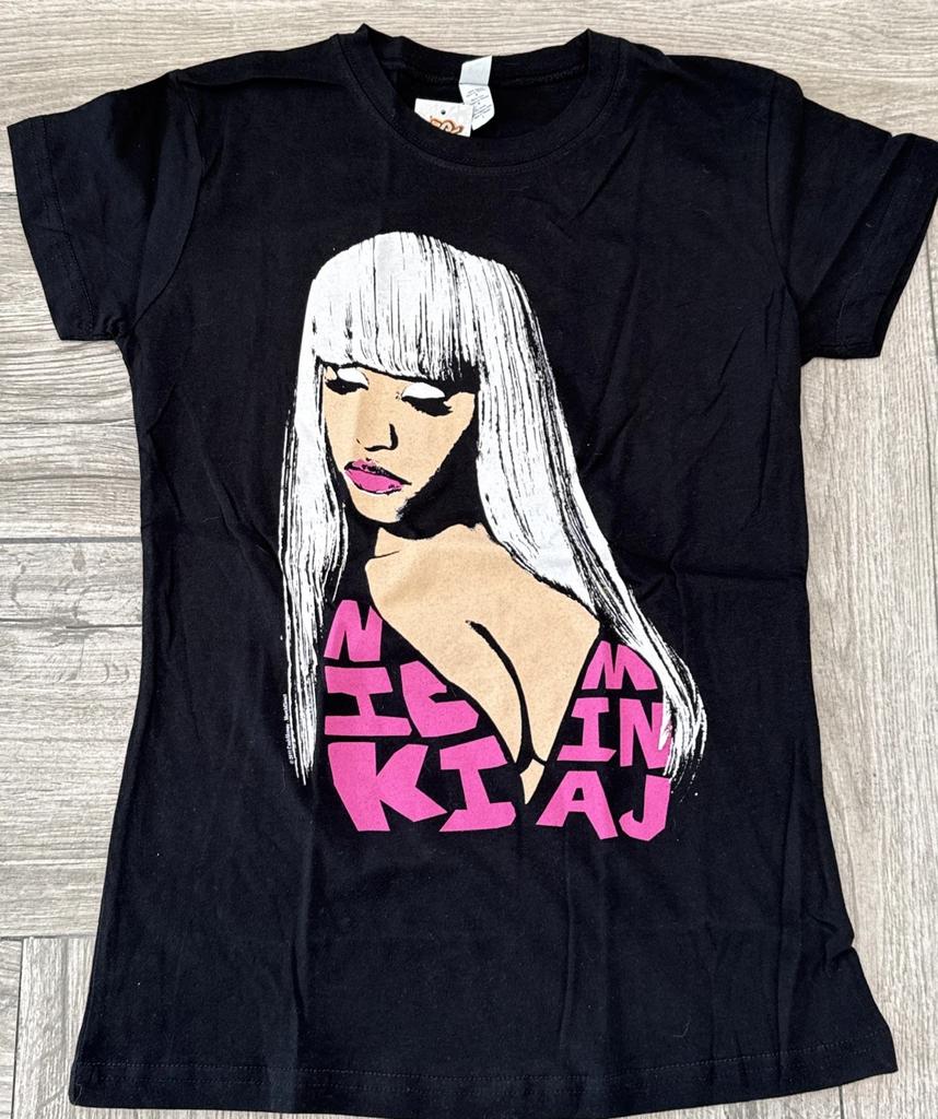 2011 Nicki Minaj Juniors Tee New old Stock Cash Money 100% Cotton T-shirt Mens Tees Top Size Large