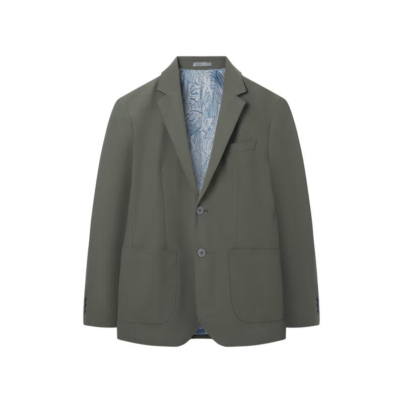 JOEONE Men's Slim Fit Easy-Care Casual Suit Jacket