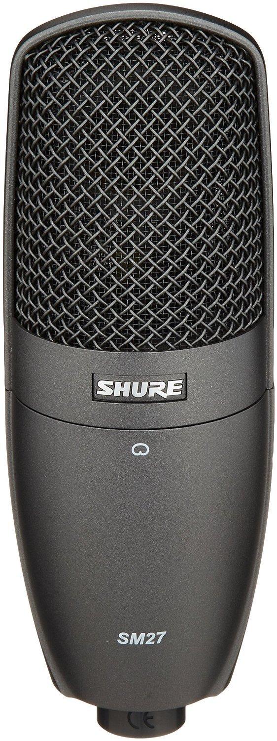 

SHURE Конденсаторний мікрофон SM27 Бокова адреса Кардіоїдний мікрофон Гарантія 2 SM27-SC-X [/Роки виробника]