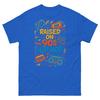 2025 Summer 90s Hip-hop, Gangster, Rap, Streetwear Retro Style Pure Cotton Printed Men's and Women's Streetwear, Short Sleeves