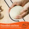 2Pcs Silicone Bread Sling Non Stick Silicone Bread Baking Mat with Long Handle Round and Oval Sourdough Bread Sling Heat Mat