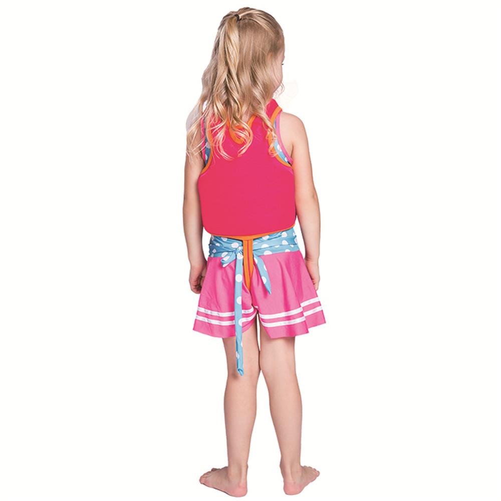 Letnie dziecięce kamizelki ratunkowe bez rękawów do pływania dla dzieci Chłopcy dziewczęta Regulowane kamizelki ratunkowe Cartoon Balanced Flotation Swimsuit
