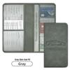 American Driver's License PU Leather Wallet: Car Registration & Insurance Document Holder