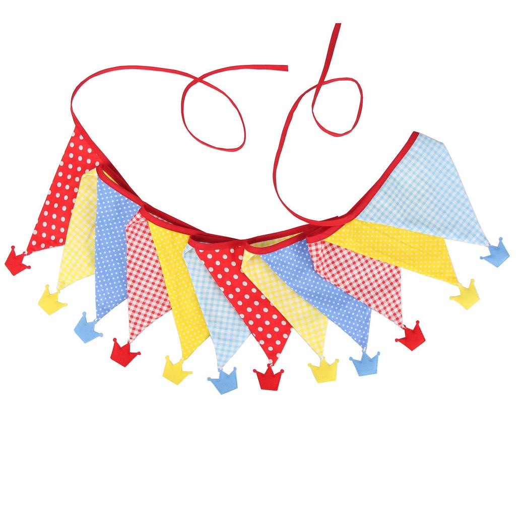 Nordic Style Cotton Triangle Banner - Tent, Wedding, Kindergarten Decoration