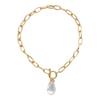 Lightweight Elegant Acrylic Drop Pendant Necklace E Comfortable Clavicle Chain Accessories for Everyday Use