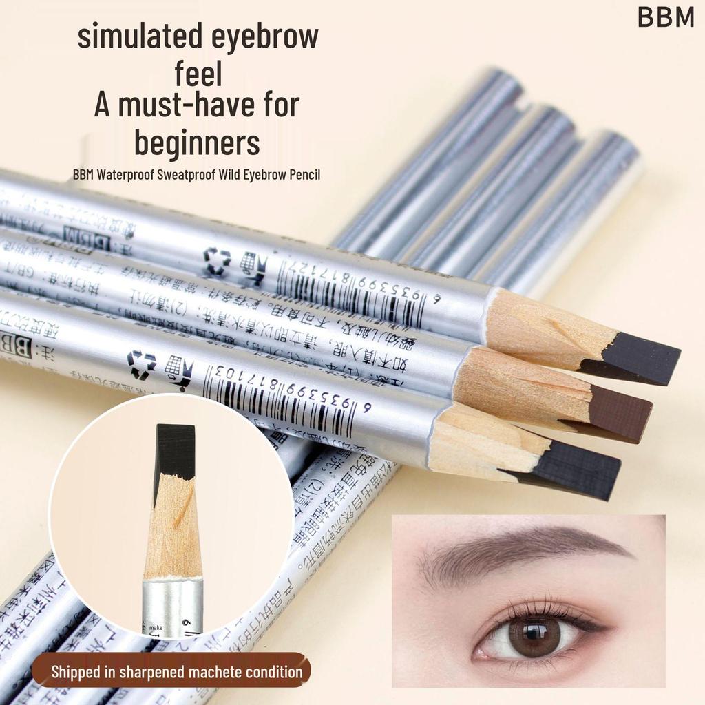 BBM Katana Eyebrow Pencil: Natural Light, Waterproof, Sweatproof, Smudge-proof, Long-lasting, Smooth Microblading for Professional Makeup Artists