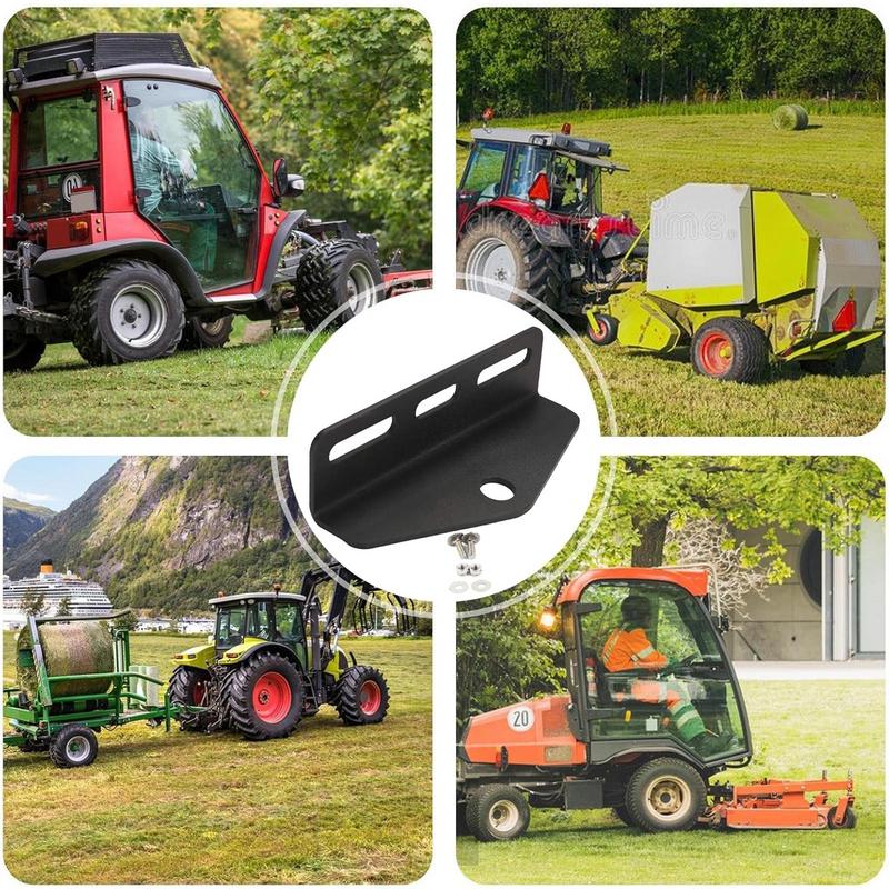 Płyta zaczepu przyczepy Wytrzymały adapter Uchwyt odbiornika Adapter zaczepu przyczepy Odbiornik Zaczep Obróć zaczep przyczepy kosiarki do trawnika