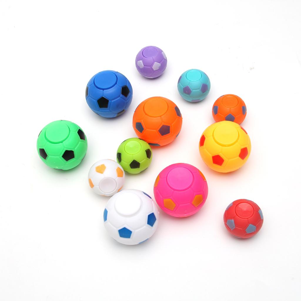 1/5/10PCS Colorful Spinner Ball Children Toys Mini Spinning Football Fidget Toys Stress Relief Spinner Fidget Toy Mini Ball