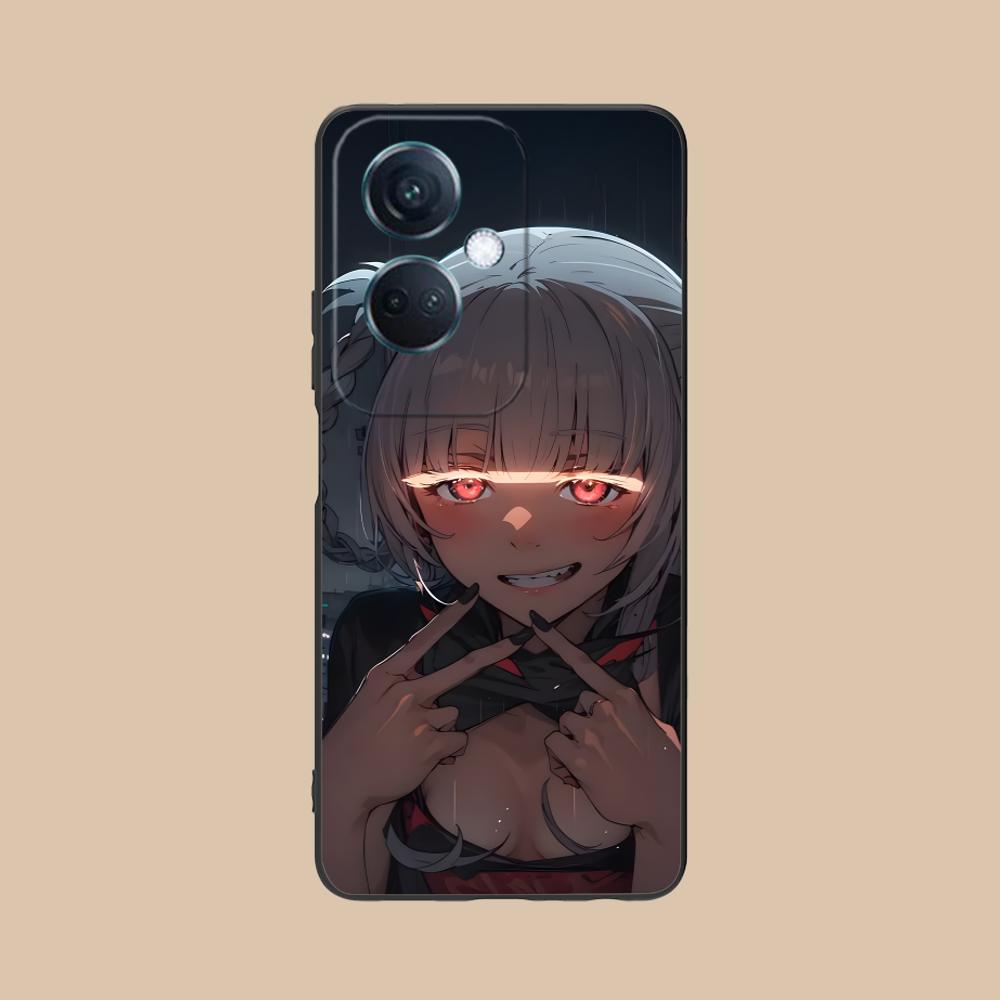 Call Night Nazuna Mattes TPU Handyhülle für OPPO Find X9 X8 X7 X6 X5 X3 X2 Plus s Pro Ultra Lite Bunte Druckabdeckung