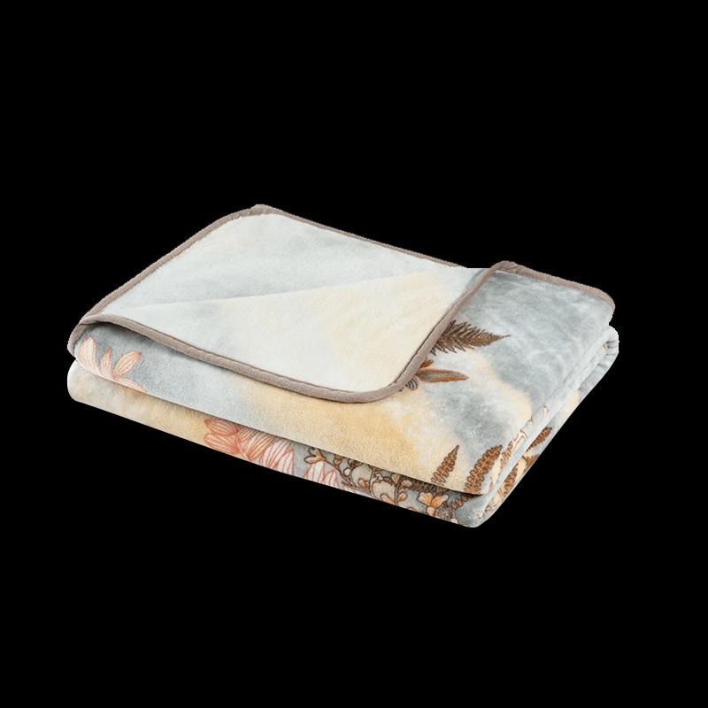 Mercury Home Textiles Autumn Warmth Flannel Blanket