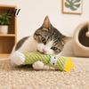 Long-lasting Cat Toy Catnip Cactus Toy Stuffed Chew Soft Plush Kitten Kicker for Indoor Cats Biting Kicking Interactive