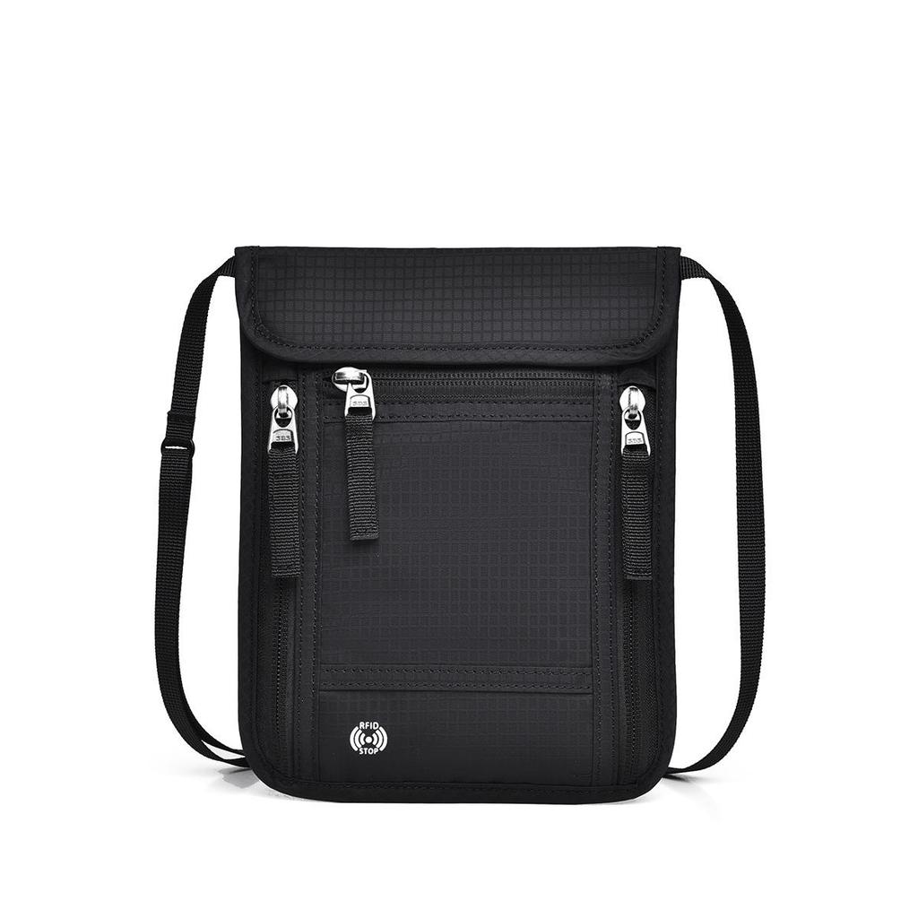 Multifunctional Passport Holder & Travel Bag - RFID, Large Capacity, Portable Document & Ticket Organizer Pouch