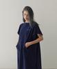 REVOIRSIS Rvis Terry Twoway Poncho Navy
