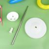 1Set Adjustable Balloon Column Stand Kit Metal Pole Plastic Base For Wedding Birthday Party Baby Shower Christmas Decoration