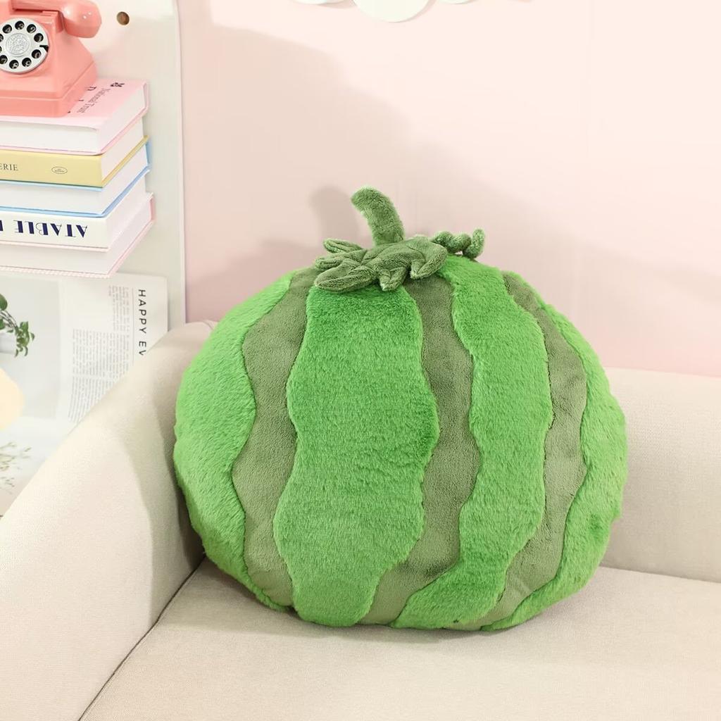 Simulation Cartoon Watermelon Doll Plush Toy Doll Photo Props Living Room Decoration Ornaments Sofa Cushion Pillow