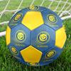 Pallone da Calcio Indoor Al Nassr FC Colorato Per Tutte le Età Taglia 5 Cucito a Macchina PVC Pronto per la Competizione Resistente Alta Rimbalzabilità