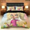 Barboskiny Bedding Quilt Set Quilt Cover Pillowcase Home Decoration Birthday Gift (1 * duvet cover + 2 * pillowcase, without core)