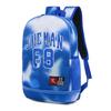 Basketball Sports Backpack Oxford Fabric With Breathable Design For Students And Travelers