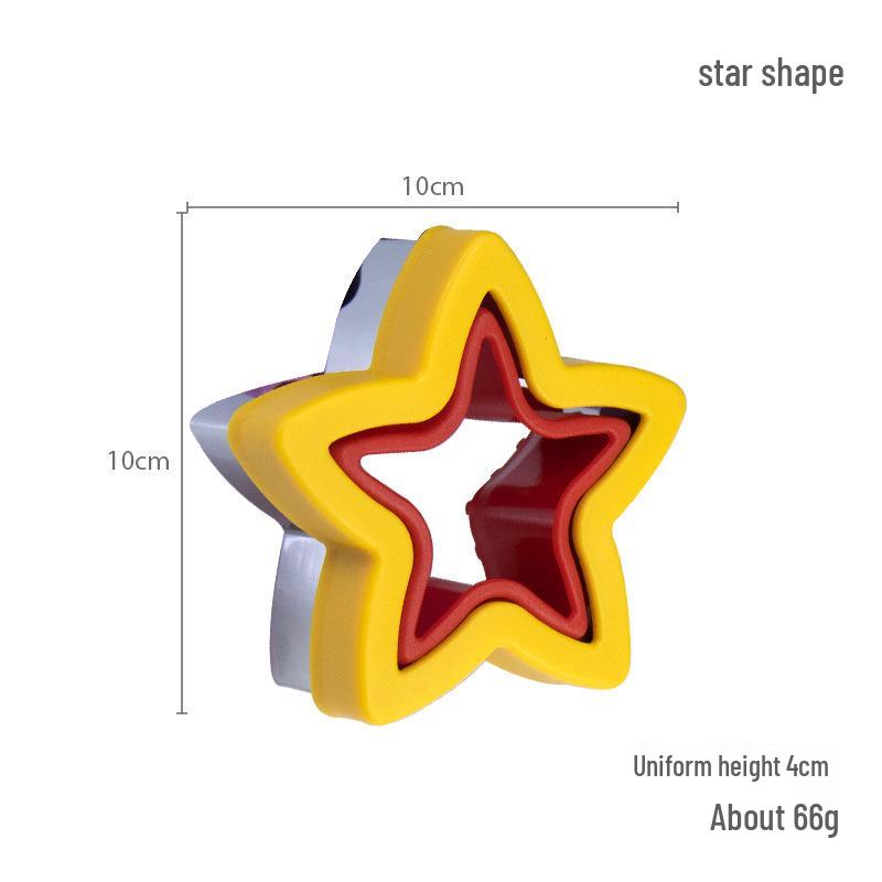 Stainless Steel Sandwich and Cake Flower Cutter Mold in Stock