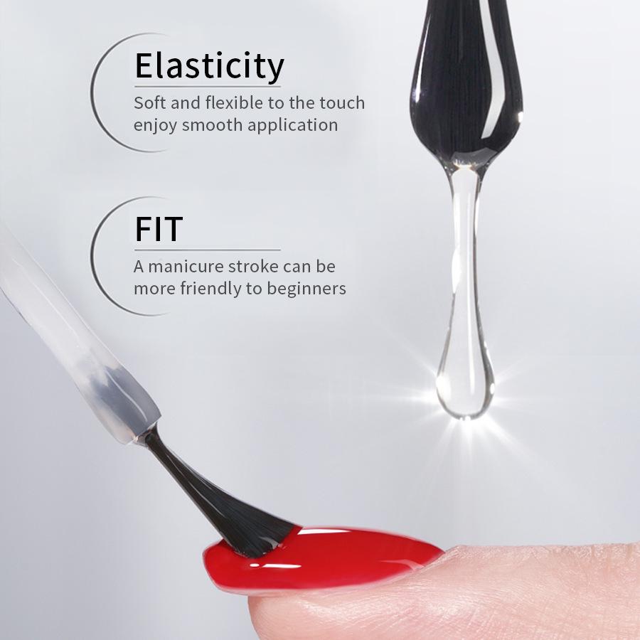 Japanese Nail Base & No-Wipe Top Coat Set - Long-Lasting Salon Quality