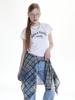 Holpeipeo Visa Stamp Tight T-Shirt (White)