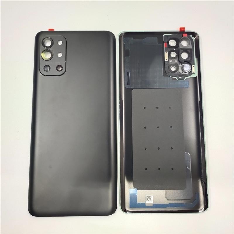 A+++ For OnePlus 9R Glass Battery Cover Hard Back Door Lid Rear Housing Panel + Adhesive + Camera Lens