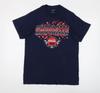 NASCAR Men's Blue Medium Graphic Print T-Shirt