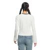 Adidas Women's V-Neck Flared Sleeve Top KS2382