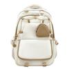 Schoolbag New Fashion Versatile Simple Shoulder Cute Backpack Lightweight Trend Large Capacity School Season Backpack