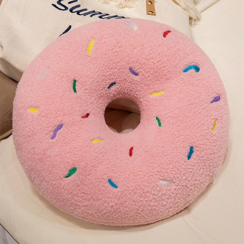 Plush Pillow Throw Toy Doughnut Cloud Moon Five Pointed Star Cushion Sofa