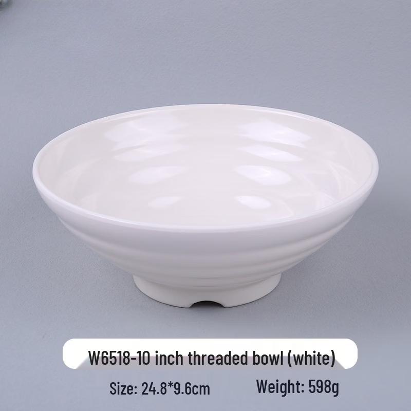 10-inch Durable Melamine Noodle Soup Bowl