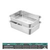 Yunduo Commercial Stainless Steel Rectangular Colander Basin