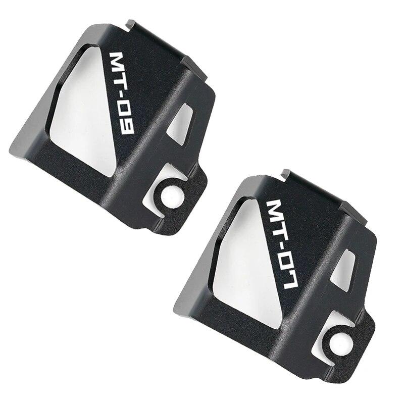 For Yamaha MT07 MT09 FZ07 FZ09 FZ 07 09 MT 07 09 2015- Motorcycle CNC Rear Brake Fluid Reservoir Cover Guard Protector