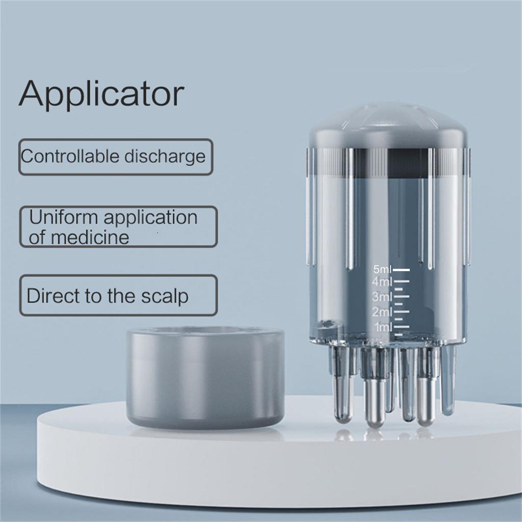 Scalp Massager Hair Oil Applicator Hair Massager Scalp Applicator Brush for Hair Growth Medicine Essential Oil Serum