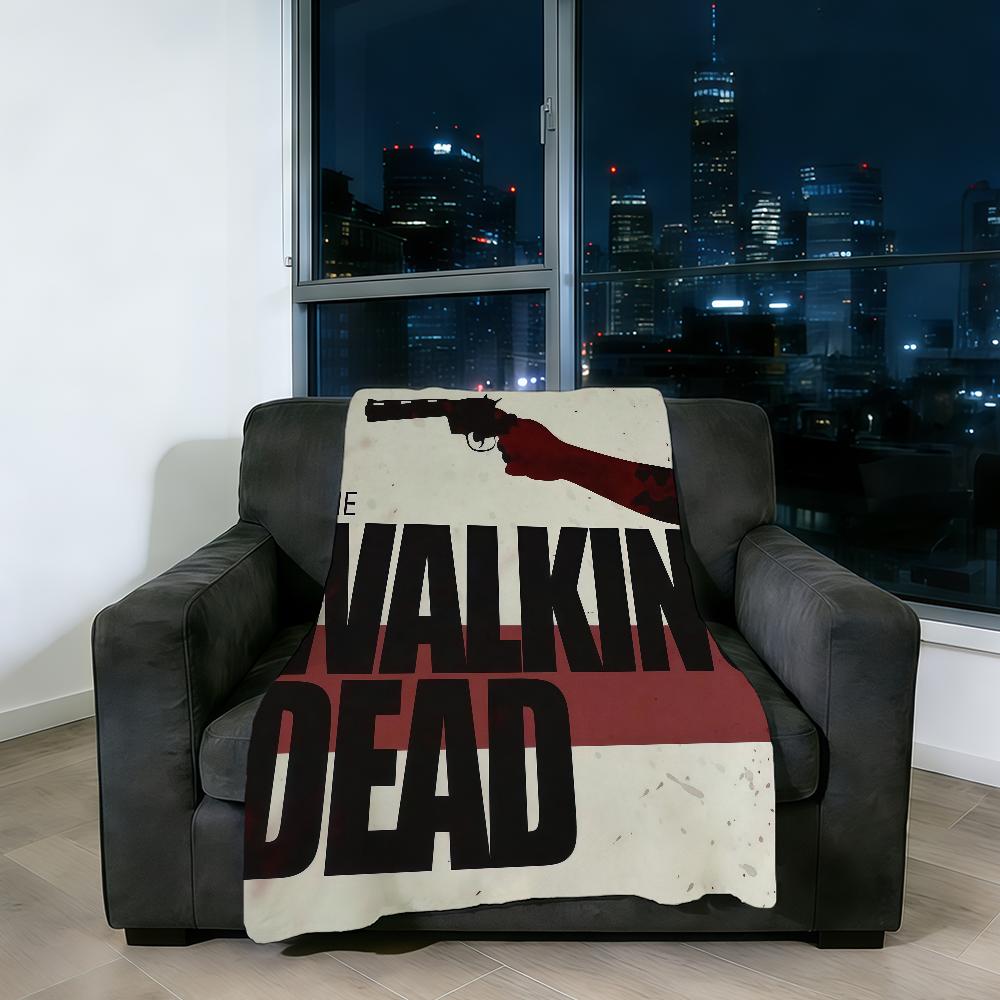 Blanket series Super D-Dead Warm The Comfortable Plush Throw Blanket TV W-Walking Child Home Sofa Bedroom Gift