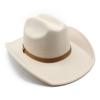 Warm Windproof Cowboy Hat Fedora Et Chapeau Thickened High Quality Felt Fedora Halt for Man and Women in Winter