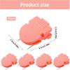 12Pcs Cubicle Clips for Fabric Walls, Plastic Stainless Steel Cubicle Hooks, Panel Push Pin, Cubicle Wall Clips for Hanging Photos Office Notes Data
