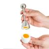 Egg Opener Stainless Steel Egg Opener Shell Opener Fancy Eggshell Cutting Knocker Creative Glutinous Rice Egg Knife Artifact