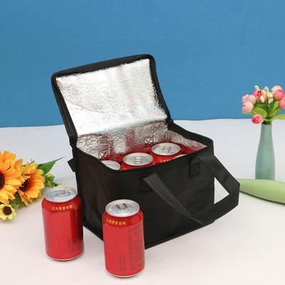 Insulated Thermal Cooler Bag Camping Box Lunch Bag Outdoor Picnic Lunch Bento Pack Aluminum Foil Insulation Bag Camping Bag