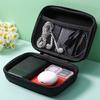 EVA Hard Case Square Heaphone Bag with Inner Mesh Pocket Carry Pouch with Inner Mesh Pocket for Electronic Accessory
