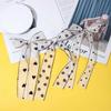 Bow Webbing Korean Flocking Yarn,10 Yards Width 4cm Polka Dot Snow Yarn Flower Packaging Baking Gift Straps Hair Accessories DIY