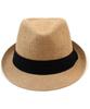 Yunibeosyeolkemiseuteuli Bu Summer Simple Brown Fedora