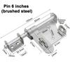 1pc Door Bolt Heavy-duty Sliding Door Bolt Lock For Wooden Doors Cabinets Outdoor Garden Sheds Hardware Accessories