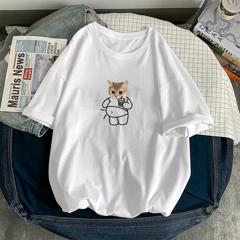 

E-Girl Harajuku футболка с графическим принтом 90-х годов женская винтажная футболка Y2K Brooklyn летние футболки больших размеров уличная одежда топы в стиле готический панк M