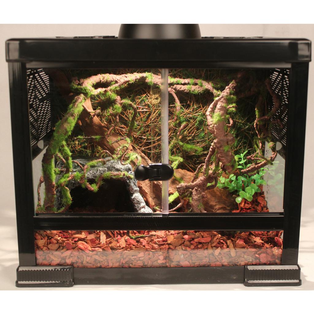 120CM Reptiles Vine Climber Jungle Forest Bend Artificial Branch Terrarium Cage Decor uygun