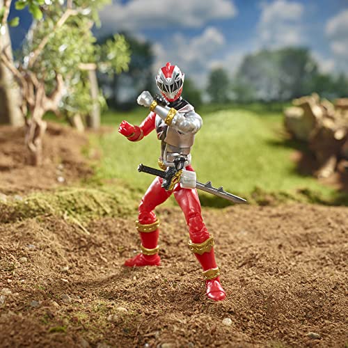 Power Rangers Lightning Collection Dino Fury Red Ranger 6-inch Premium Collectible Action Figure Toy